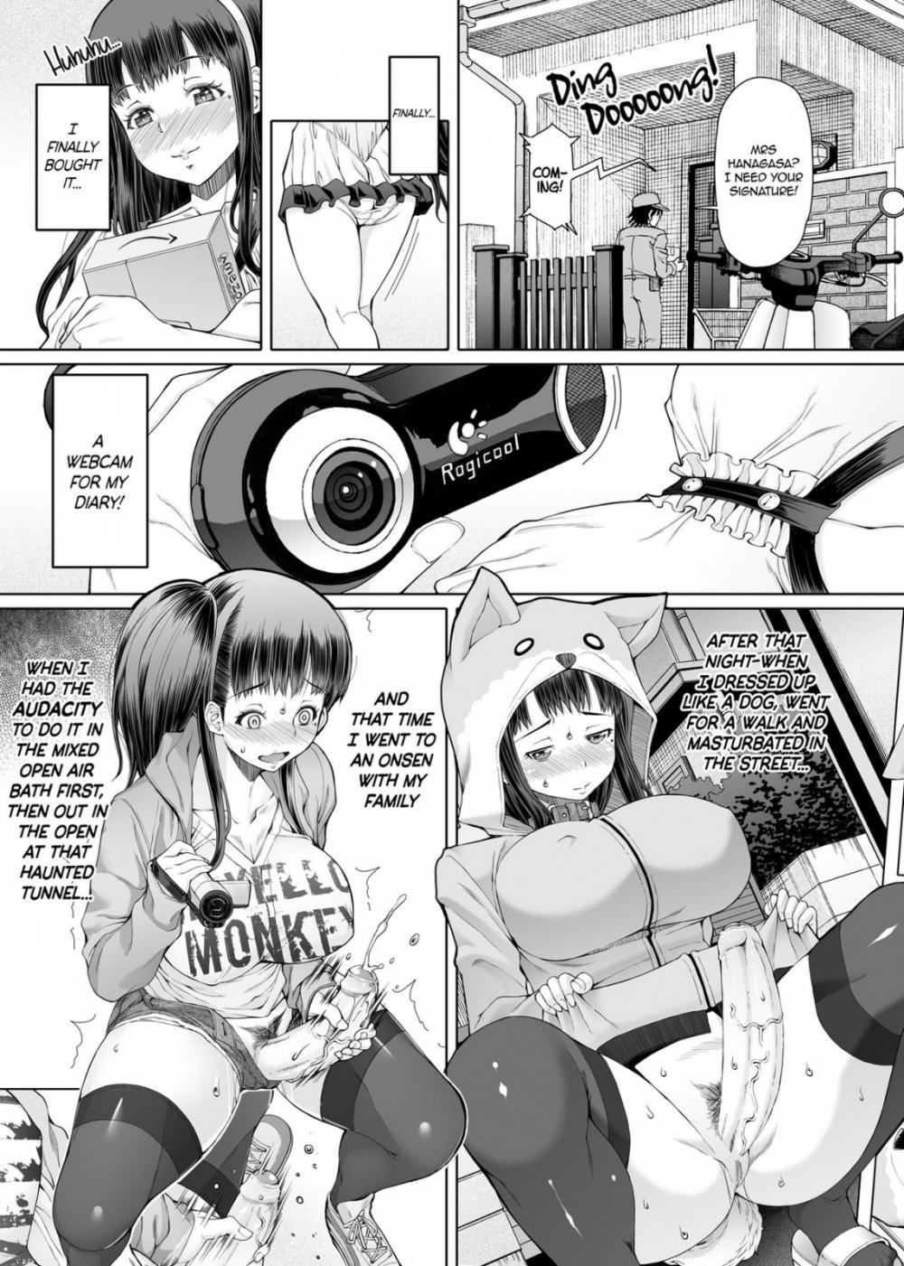 Hentai Manga Comic-A Certain Futanari Girl's Masturbation Diary-Chapter 6-3